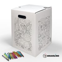 Hockolino | DIY Coloring Cardboard Stool | Magical...