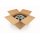 Double-walled folding boxes 630x620x250-480 mm tire box / rim box 15-19 inches