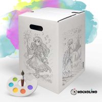 Hockolino | DIY- Coloring cardboard stool | Mandala China...