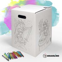 Hockolino | DIY- Coloring cardboard stool | Mandala China...