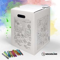 Hockolino | DIY- Coloring cardboard stool | Mandala China...