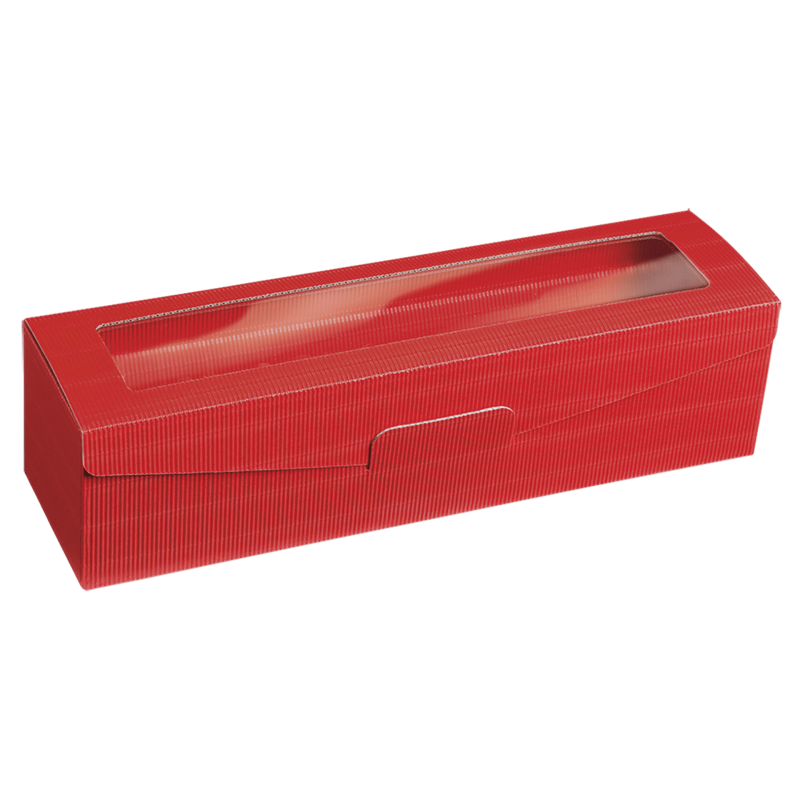 Geschenkbox Passepartout Rot - stilvoll verpacken & nachhaltig schenken