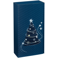 Geschenkbox Lichterglanz Saphirblau - stilvoll verpacken...