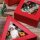 Geschenkboxen Rot I Sichtfenster I mittel I 198x190x99 mm I DKN