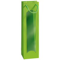 1er Papiertüten Hellgrün I Sichtfenster I...