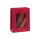 Geschenktüten Bordeaux I Sichtfenster I 1x0,75-1L I 170x85x220 mm I DKN