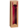 1er Geschenktüten Natura/Bordeaux I Sichtfenster I 0,75-1l I 100x80x360 mm I DKN