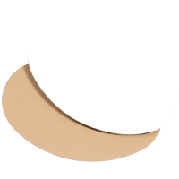 Dekoplatten Natura/Weiß I klein I 200x150 mm I DKN