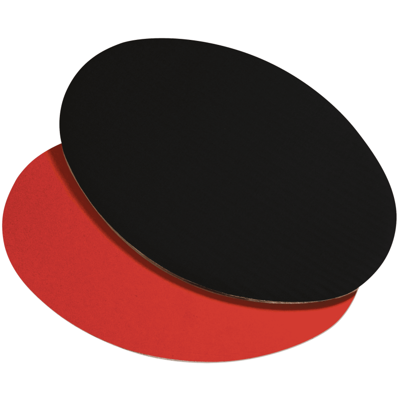 Dekoplatten Rot/Schwarz I klein I 200x150 mm I DKN