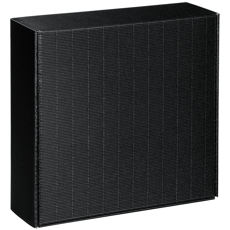 Geschenkboxen Schwarz I mittel I 198x190x99 mm I DKN
