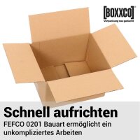 Single wall boxes 215x180x135 mm