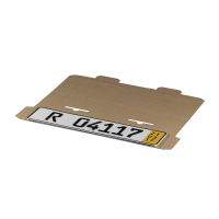 Versandtaschen KFZ-Zeichen I 140x590x-50 mm I DKN