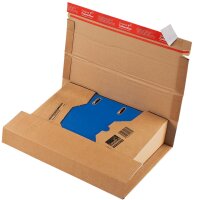 Folder packaging center with double SK closure 320x290x35-80 mm (DIN A4)