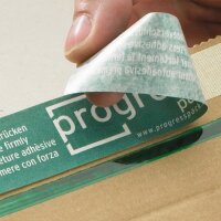 CD-Jewelcase-Briefe weiß 225x125x12 mm (DIN lang/Fenster links)