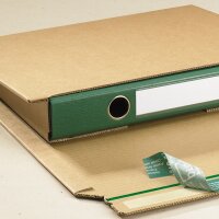 Folder packaging 320x290x35-80 mm (DIN A4) brown