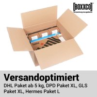Double wall boxes 600x500x200-350 mm