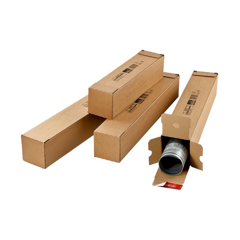 Versandhülsen mit Selbstklebeverschluss 430x108x108 mm (DIN A2)