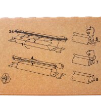 TrapezBOXX | Versand & Archiv 610x105/55x75 mm (DIN A1)