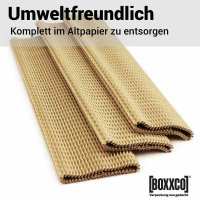 Hülsen natur 330x170 mm | für 1 L Weinflaschen