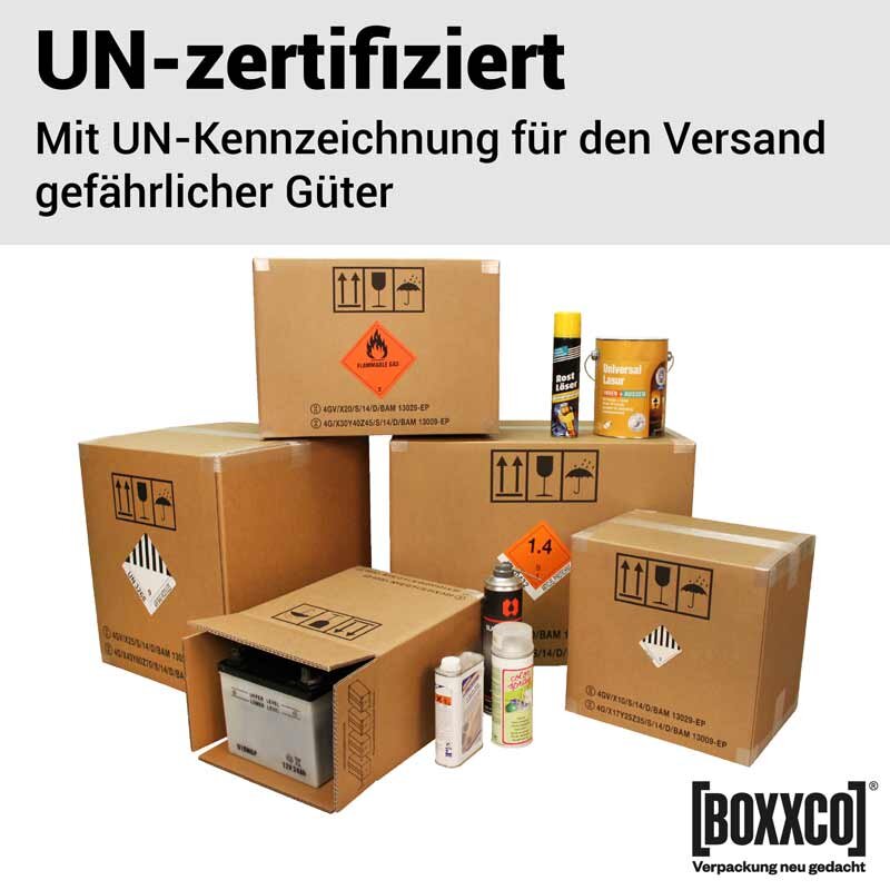 Dangerous goods packaging 570x370x430 mm derKarton