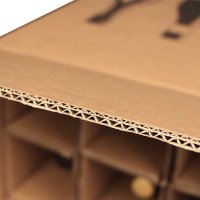 PREMIUM Flaschenkartons | 15 Flaschen 0,75 - 1 L | 524x305x368 mm
