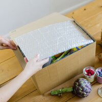 Folding boxes with multilayer insulating film | 260x160x120 mm | 5 litres