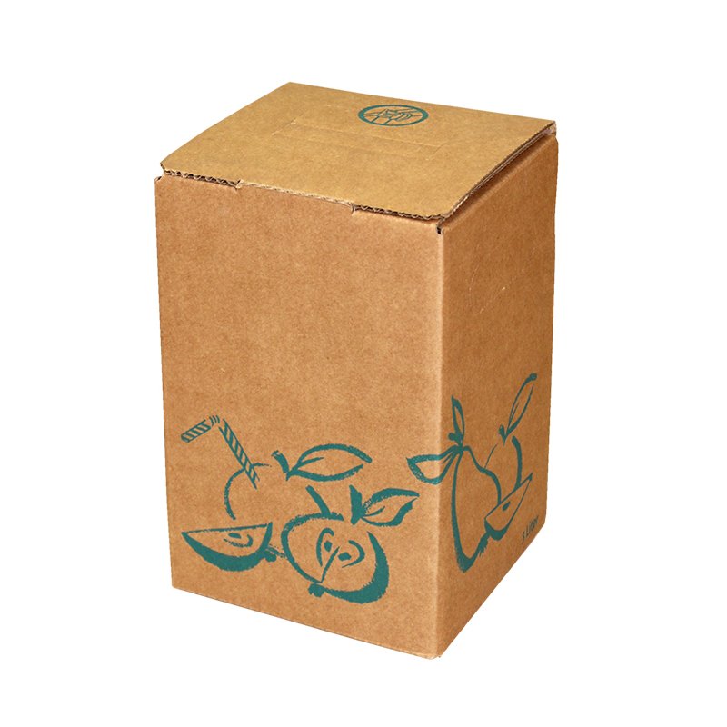 Bag-in-Box cartons, custom standard print, 3 liters, 2c printing