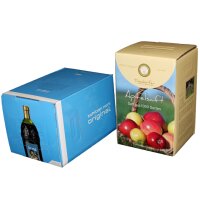 Kartons Bag-in-Box indiv. Premiumdruck 5 Liter, 4c-Druck