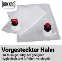 Bag for bag-in-box 1.5 litres