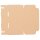 Folding boxes brown 225x115x30 mm