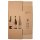 PREMIUM bottle cartons | 6 bottles 0,75 - 1 l | 305x212x36 mm