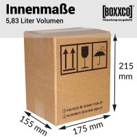 Dangerous goods packaging 175x155x215 mm