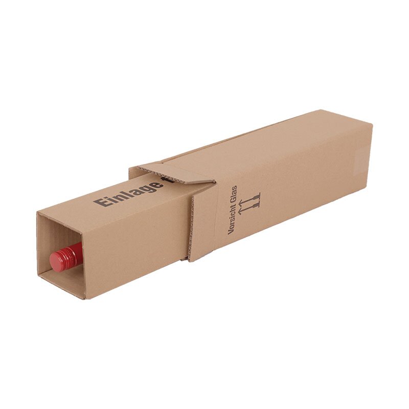 BOXXwell bottleshipping cartons | 1 bottle 0,75 - 1 l | 112x112x380 mm