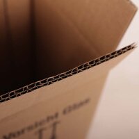 BOXXwell bottleshipping cartons | 1 bottle 0,75 - 1 l | 112x112x380 mm