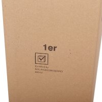 BOXXwell bottleshipping cartons | 1 bottle 0,75 - 1 l | 112x112x380 mm