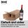 BOXXwell Flaschenversandkartons | 2 Flaschen 0,75 - 1 L | 202x102x380 mm