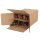 BOXXwell bottleshipping cartons | 6 bottles 0,75 - 1 l | 282x102x365 mm